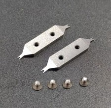 Replacement Forked tips for Rolex Bracelet Bergeon 7825 spring Bar tweezers