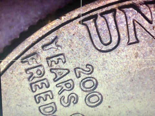1976 D Bicentennial Kennedy Half Dollar DDR & Part Filled’D'Mint Mark Error #3 - Picture 10 of 12