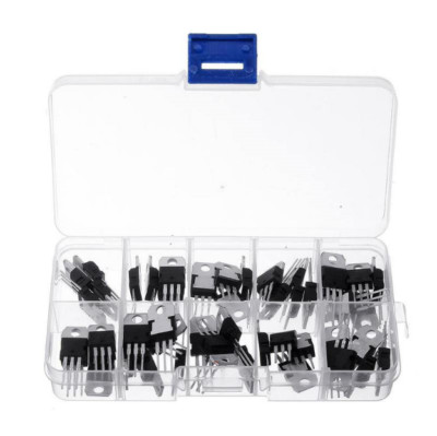 50pcs/set Power transistors triode three terminal voltage regulator TO-220