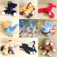 McDonalds Happy Meal Toy 1993 TY Teenie Beanie Babies Plush Single Toys Various