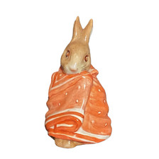Vintage Beswick Beatrix Potter Figurine, Poorly Peter Rabbit, BP 3B EUC
