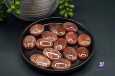 High Quality Sunstone Mini Palm Stone