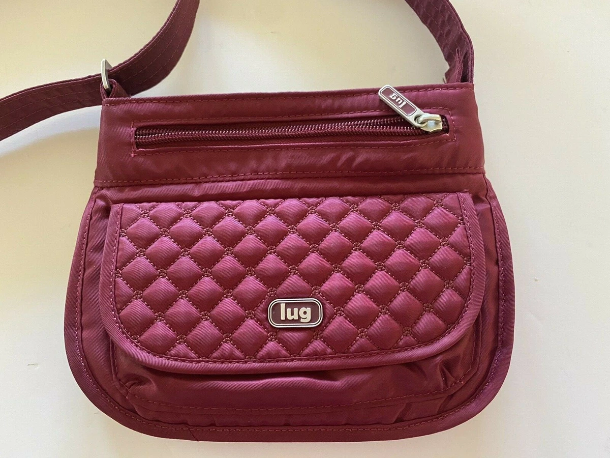 Lug Sway Mini Cross Body Bag Cranberry