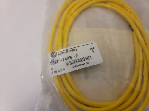 Allen Bradley 889P-F4AB-2 Quick Disconnect Cordset 4 Pin PICO Straight 2M - New - Picture 3 of 3