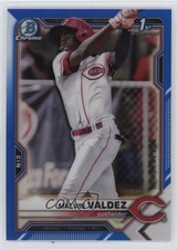 2021 Bowman Chrome Prospects Blue Refractor /150 Malvin Valdez #BCP-184 03bh