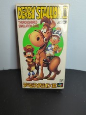 Derby Stallion II Super Famicom- Japanese Import Us Seller 