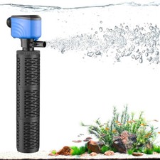 100-300 Gallon Submersible Aquarium Filter, Internel Fish Tank Filters for La...