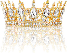 Birthday Tiara Crown for Women  Crystal Queen Bridal Headband