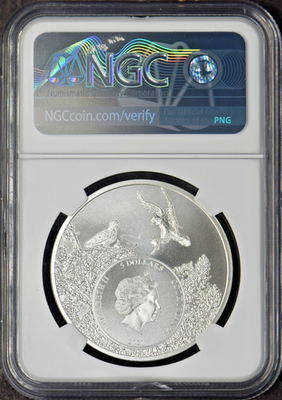 2021 Cook Islands $5 Silver Idaho Appaloosa - NGC 7K MS70