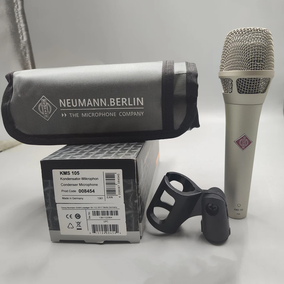 NEW Neumann Microphone KMS 105 Supercardioid Condenser Handheld Vocal - Image 3 of 4
