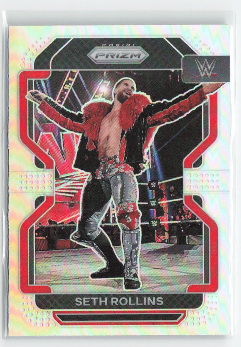 2022 Panini Prizm WWE #111 Seth Rollins Silver