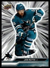 2023-24 Upper Deck Jan Rutta San Jose Sharks #616