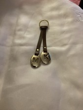 Michael Kors Silver Tone Charm/ Key Ring, Preowned