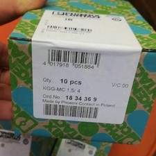 10pcs PHOENIX CONTACT 1834369 Plug KGG-MC 1,5/4 FREE SHIP#XR