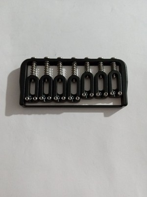 Hipshot 41075B 7-String Fixed Electric Guitar Bridge .175'' - BLACK
