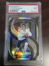 2024 Panini Select - Premier Level Caleb Williams #114 Silver Prizm (RC) - PSA 9