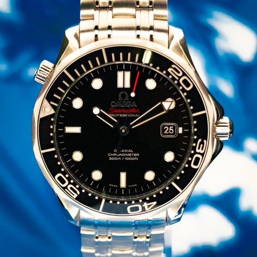 2024 Omega Seamaster 300M 41mm 212.30.41.20.01.003 Black No Wa...