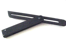 ANTIQUE HAND MADE EBONY SLIDING BEVEL GAUGE 9" BLADE GOOD USED CONDITION
