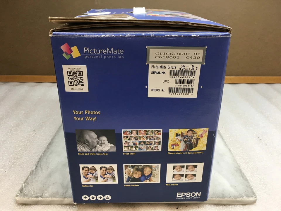 NOB Epson B351A PictureMate Deluxe PictureMate 500 Personal Photo Lab & Photo - Image 2 of 4