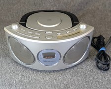 Emerson PD6810 Portable CD AM FM Radio Boombox Extra Bass Tested Works