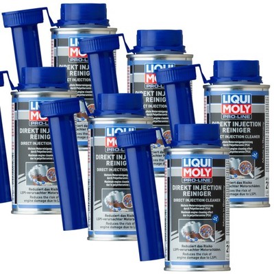 Liqui Moly Direkt Injection Reiniger 6x 120ml Pro Line Additiv Benzin 4-Takter