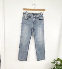 Gap Denim Light Wash Straight Jeans Girls Kids Size 8 New