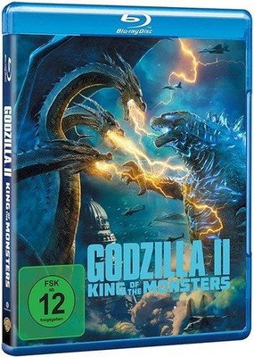 Blu-ray/ Godzilla II: King of the Monsters !! Wie Nagelneu !!