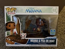 Funko Pop! Rides: Disney - Moana & Pua on Boat - San Diego Comic Con #62