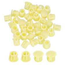 Gelbe Lochstopfen 100Stk 3/8" Kunststoffstopfen F&uuml;r Runde L&ouml;cher B&uuml;ndiger Typ