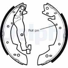 Bremsbacken Hinten für BMW E21 Limo E30 Cabrio Kombi Peugeot 204 Coupe 91-96