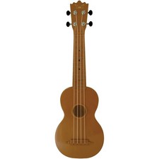 Grover-Trophy FN52 Plastic Soprano Ukelele Brown