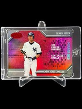 2002 Leaf DEREK JETER MIRROR RED REFRACTOR /150 CERTIFIED SKILLS HOLO SP🔥RARE🔥