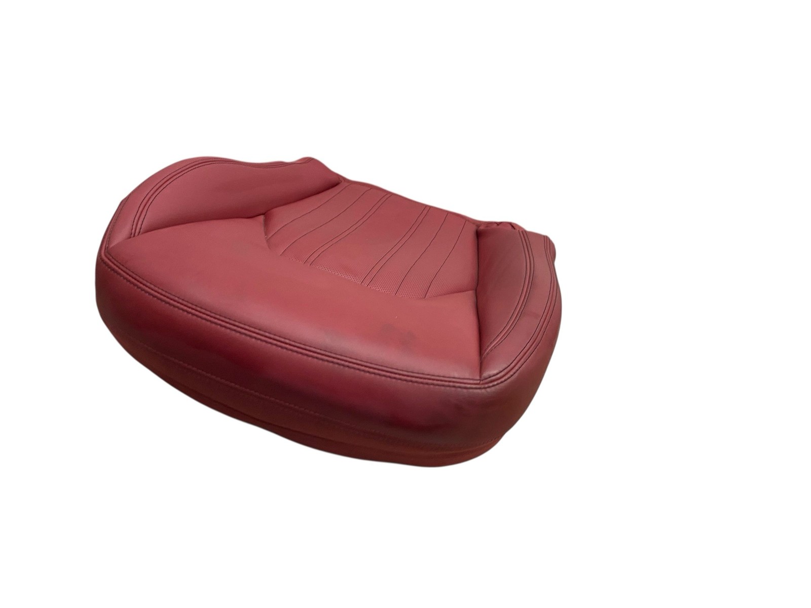 2017-2024 MASERATI LEVANTE OEM FRONT LEFT DRIVER LOWER SEAT CUSHION RED LEATHER