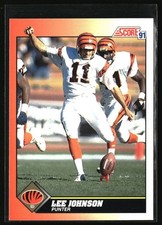 1991 Score #451 Lee Johnson
