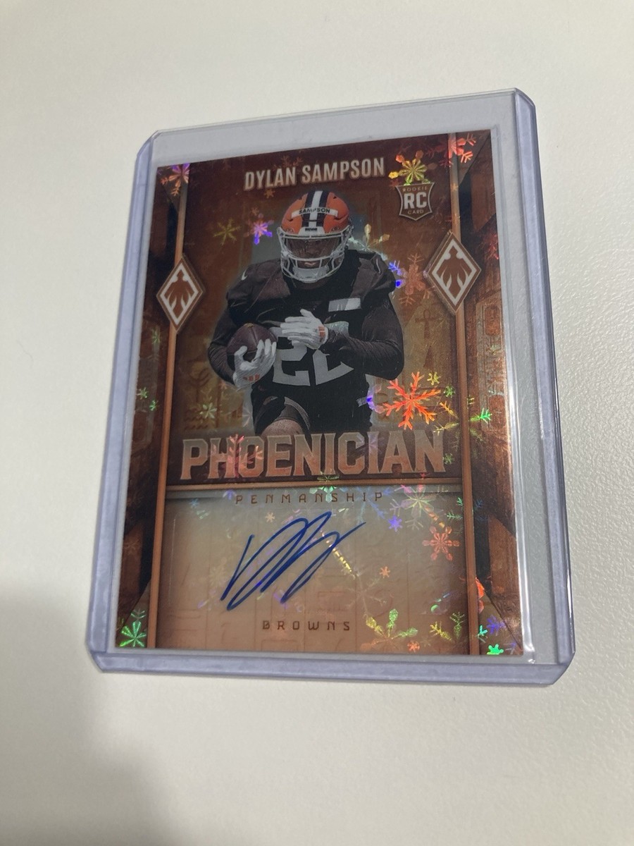 2025 Panini Phoenix Dylan Sampson Phoenician Winter Auto RC # /149