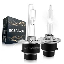 35W Xenon HID Headlight Bulbs - 6000K Cool White - High Low Beam 85122 66240 D2S