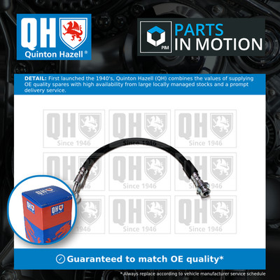 Brake Hose fits SUZUKI JIMNY SN413 1.3 Front Right 1998 on Hydraulic QH Quality