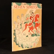 1937 Seven Simeons A Russian Tale Retold by Boris Artzybasheff Illustrated Fi...