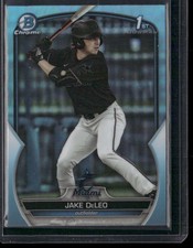 Jake DeLeo 2023 Bowman Draft #BDC-158 Miami Marlins