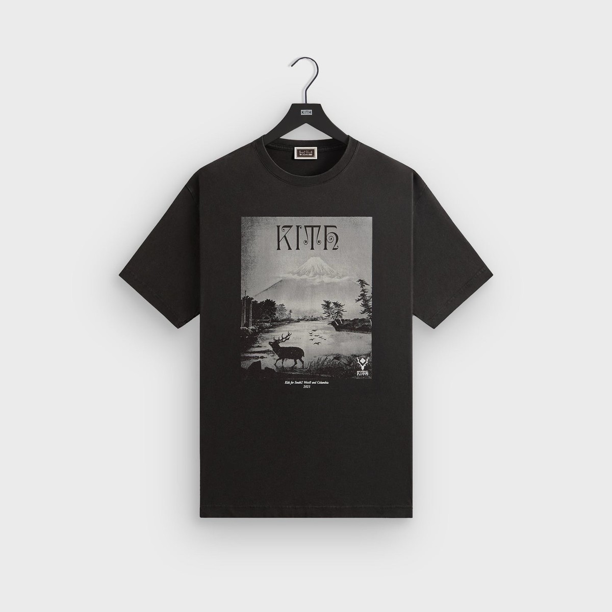 Kith X Columbia X South2 West8 Japan Landscape Vintage Graphic Tee