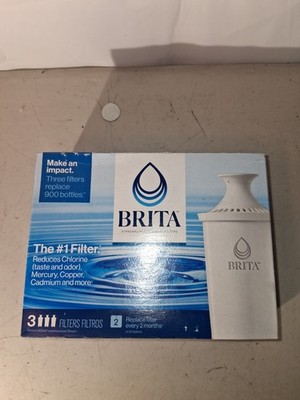 Brita Box Of 3 Standard Replacement Water Filters 0166