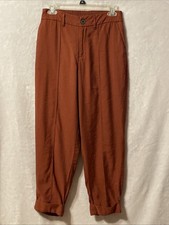 A New Day High-Rise Straight Leg Pintuck Ankle Pants size 6