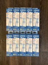 10 NIB Dr Browns Natural Flow 4 oz Baby Bottles Reduces Colic Spit Up Burping