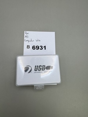 Dye M3 USB Computer Interface Cable Black