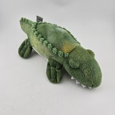 Unipak Plush Alligator Crocodile Stuffed Animal Green 10" Fuzzy Reptile 2022