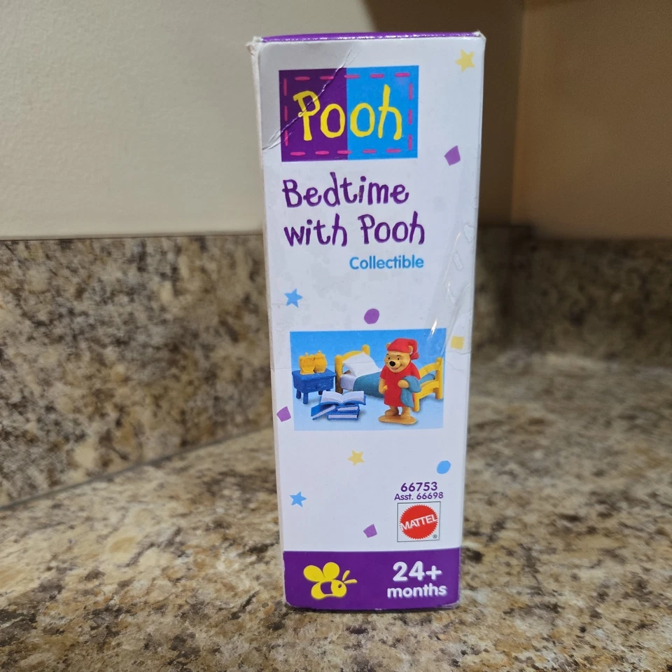 Mattel Винни-Пух комплект перед сном с Пухом коллекционная фигурка комплект - новый в коробке - Изображение 3 из 4
