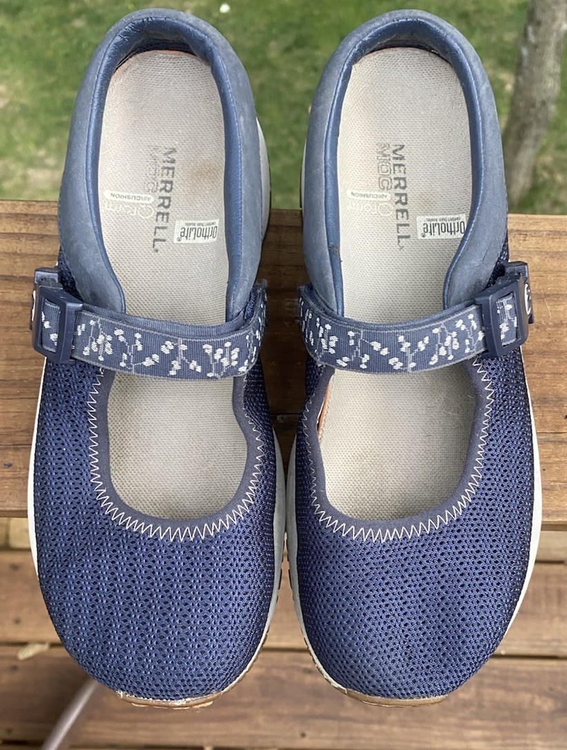 Ballerine da passeggio MERRELL Encore MJ BlueCool Mesh Comfort Ortholite taglia 7 5