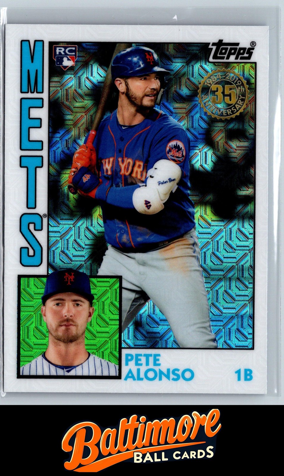 Pete Alonso 2019 Topps Update RC #T84U-24 Silver Pack 1984 Topps 30326-43