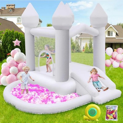 FBSPORT Kinder Aufblasbare Hüpfburg Partyburg Hüpfburg 20298 - SOMMER SALE!