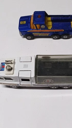 Matchbox Super Kings K-7 Racing Car Transporter Vintage. Just over 6 inches long